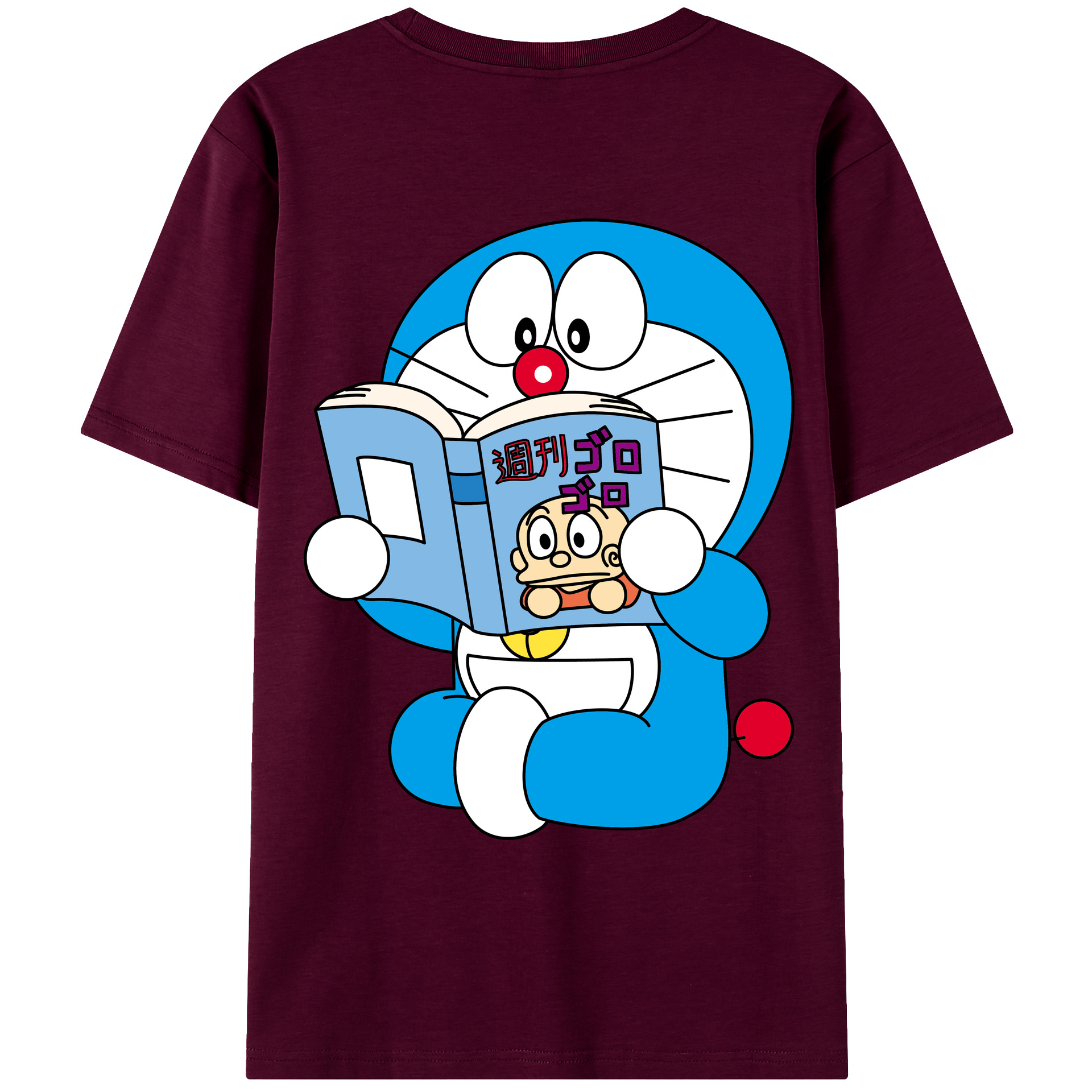 （画像用） ドラえもん Doraemon レディース半袖Tシャツ(バックプリント)
